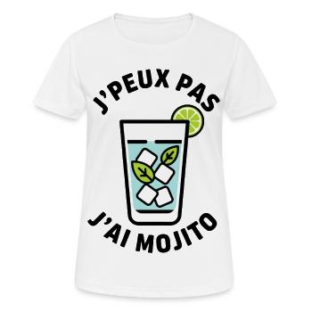 Lime Mint Eisglas - Frauen T-Shirt atmungsaktiv - Weiß - Vorne - AI Model Female 172 dark (172cm)