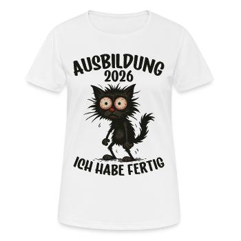 Training 2026 Trainee Qualification Trainee - Women's Breathable T-Shirt - white - Front - AI Model Female 172 dark (172cm)