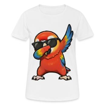 Ère du dab - T-shirt respirant Femme - blanc - Devant - AI Model Female 172 dark (172cm)