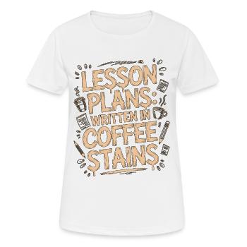 Elementary Teacher Lesson Plans Primary Teacher - Frauen T-Shirt atmungsaktiv - Weiß - Vorne - AI Model Female 172 dark (172cm)