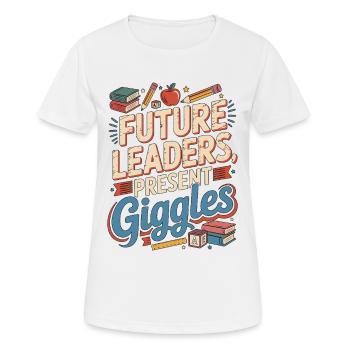 Elementary Teacher Future Leaders Teaching Career - Women's Breathable T-Shirt - white - Front - AI Model Female 172 dark (172cm)