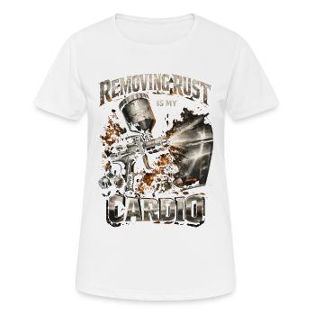 Vehicle Painter Car Painter Painter - Women's Breathable T-Shirt - white - Front - AI Model Female 172 dark (172cm)