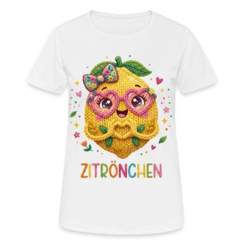 Citron Citron Citron - T-shirt respirant Femme - blanc - Devant - AI Model Female 172 dark (172cm)