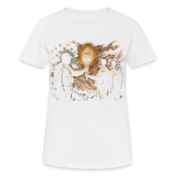 Veterans Day Für Demokraten - Frauen T-Shirt atmungsaktiv - Weiß - Vorne - AI Model Female 172 dark (172cm)