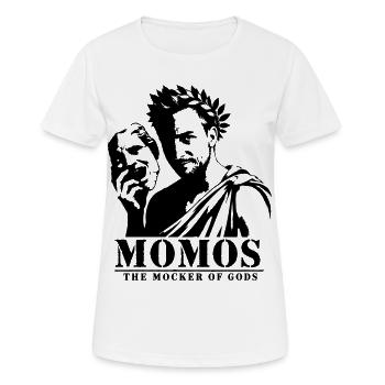 Momos - T-shirt respirant Femme - blanc - Devant - AI Model Female 172 dark (172cm)