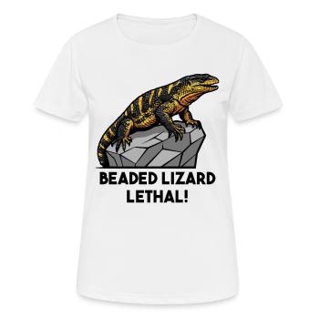 Einsiedler Braun Gefahr Dick Braun Schwarzer Einsiedler - Frauen T-Shirt atmungsaktiv - Weiß - Vorne - AI Model Female 172 dark (172cm)
