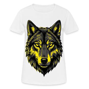 L’Alpha - T-shirt respirant Femme - blanc - Devant - AI Model Female 172 dark (172cm)