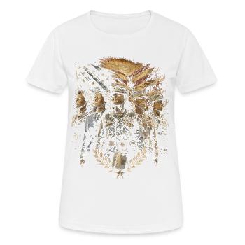 Veterans Day Für Demokraten - Frauen T-Shirt atmungsaktiv - Weiß - Vorne - AI Model Female 172 dark (172cm)