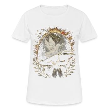 Veterans Day Für Demokraten - Frauen T-Shirt atmungsaktiv - Weiß - Vorne - AI Model Female 172 dark (172cm)