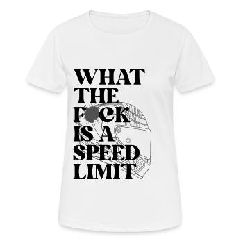 Auto - Frauen T-Shirt atmungsaktiv - Weiß - Vorne - AI Model Female 172 dark (172cm)