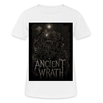 Ancient Wrath – Dark Fantasy Metal Beast Streetwea - Women's Breathable T-Shirt - white - Front - AI Model Female 172 dark (172cm)