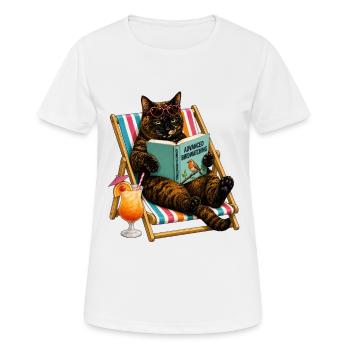 Summer Reading - Women's Breathable T-Shirt - white - Front - AI Model Female 172 dark (172cm)