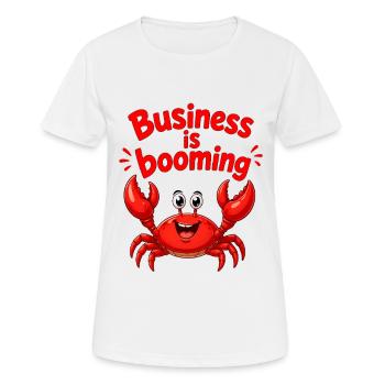 Krabbenboom - Frauen T-Shirt atmungsaktiv - Weiß - Vorne - AI Model Female 172 dark (172cm)