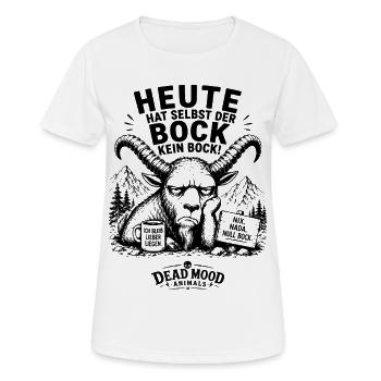 Kollegen mit Restmotivation und trockenem Humor - Frauen T-Shirt atmungsaktiv - Weiß - Vorne - AI Model Female 172 dark (172cm)