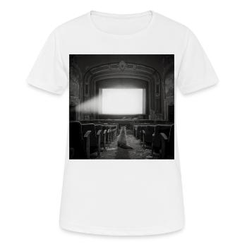 Fuchs Kino Vintage Lost Place Animal Crime LowFi - Frauen T-Shirt atmungsaktiv - Weiß - Vorne - AI Model Female 172 dark (172cm)