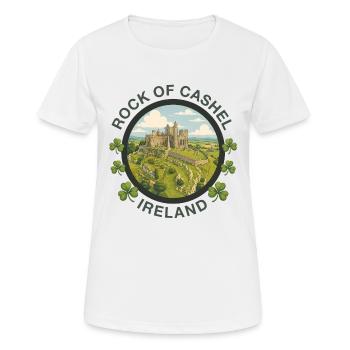 Rock of Cashel - Women's Breathable T-Shirt - white - Front - AI Model Female 172 dark (172cm)