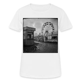 Fête Raton Lost Place Crime Animal Vintage - T-shirt respirant Femme - blanc - Devant - AI Model Female 172 dark (172cm)