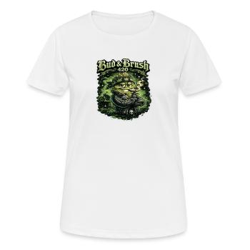 Rebelles - T-shirt respirant Femme - blanc - Devant - AI Model Female 172 dark (172cm)
