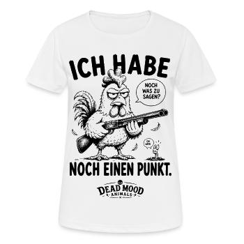 Lustiger Meeting Spruch | Business Büro Humor - Frauen T-Shirt atmungsaktiv - Weiß - Vorne - AI Model Female 172 dark (172cm)