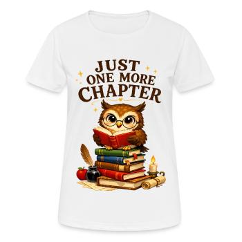 Un chapitre de plus - T-shirt respirant Femme - blanc - Devant - AI Model Female 172 dark (172cm)