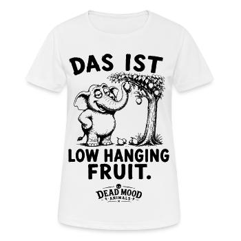 Business Buzzword Humor | Sarkasmus Geschenk Büro - Frauen T-Shirt atmungsaktiv - Weiß - Vorne - AI Model Female 172 dark (172cm)