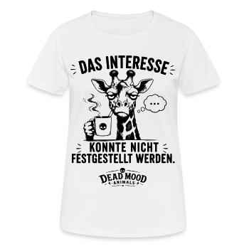 Lustiger Büro Spruch Sarkasmus Humor Geschenk Büro - Frauen T-Shirt atmungsaktiv - Weiß - Vorne - AI Model Female 172 dark (172cm)