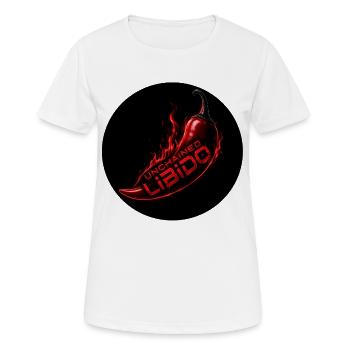 Chili libéré - T-shirt respirant Femme - blanc - Devant - AI Model Female 172 dark (172cm)