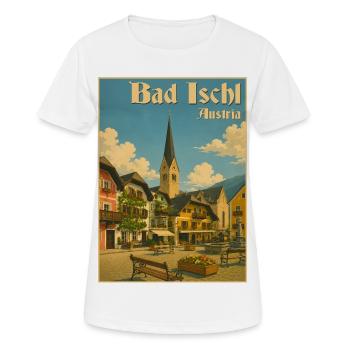 Bad Ischl Austria - Frauen T-Shirt atmungsaktiv - Weiß - Vorne - AI Model Female 172 dark (172cm)