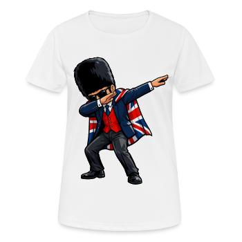 Dabbing Brite - Frauen T-Shirt atmungsaktiv - Weiß - Vorne - AI Model Female 172 dark (172cm)