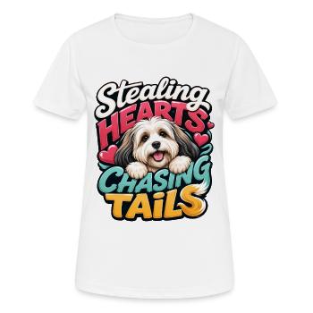 Havanisch - Frauen T-Shirt atmungsaktiv - Weiß - Vorne - AI Model Female 172 dark (172cm)