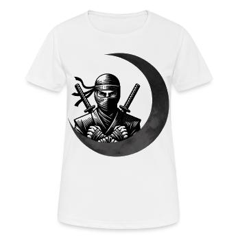 Shinobi Ninja – Geek Gift - Women's Breathable T-Shirt - white - Front - AI Model Female 172 dark (172cm)