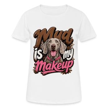 Weimaraner - Women's Breathable T-Shirt - white - Front - AI Model Female 172 dark (172cm)