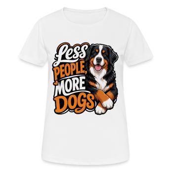 Bernese Mountain Dog - Women's Breathable T-Shirt - white - Front - AI Model Female 172 dark (172cm)
