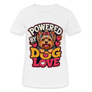 Yorkshire Terrier - Women's Breathable T-Shirt - white - Front - AI Model Female 172 dark (172cm)
