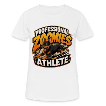 Miniature Pinscher - Women's Breathable T-Shirt - white - Front - AI Model Female 172 dark (172cm)