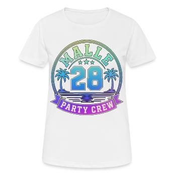 Malle 2028 - Women's Breathable T-Shirt - white - Front - AI Model Female 172 dark (172cm)