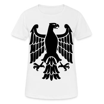Eagle - Women's Breathable T-Shirt - white - Front - AI Model Female 172 dark (172cm)