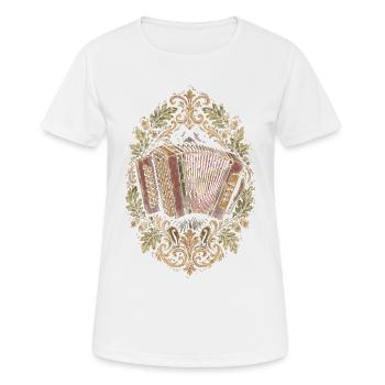 Cajun Culture - Women's Breathable T-Shirt - white - Front - AI Model Female 172 dark (172cm)