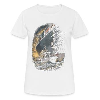 Harbour Pilot Harbour Pilot - Women's Breathable T-Shirt - white - Front - AI Model Female 172 dark (172cm)