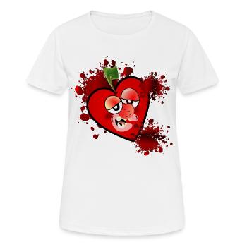 Halloween Costume Cherries - Women's Breathable T-Shirt - white - Front - AI Model Female 172 dark (172cm)