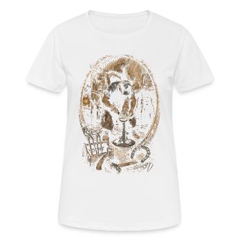 Maréchal-ferrant - T-shirt respirant Femme - blanc - Devant - AI Model Female 172 dark (172cm)