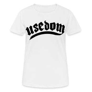 Island of Usedom Shirt - Women's Breathable T-Shirt - white - Front - AI Model Female 172 dark (172cm)