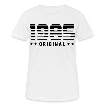 Original 1985 Limited Edition - Geburtstag - Frauen T-Shirt atmungsaktiv - Weiß - Vorne - AI Model Female 172 dark (172cm)