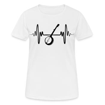 Banjo - Women's Breathable T-Shirt - white - Front - AI Model Female 172 dark (172cm)