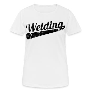 Weld - Women's Breathable T-Shirt - white - Front - AI Model Female 172 dark (172cm)