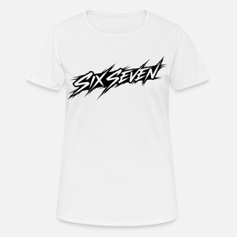 Six Seven Memes - Women's Breathable T-Shirt - white