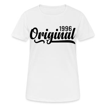 1996 Geburtstag 29 Jahre Alt, retro 1996 - Frauen T-Shirt atmungsaktiv - Weiß - Vorne - AI Model Female 172 dark (172cm)
