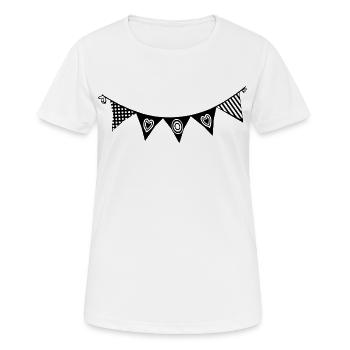 Pennant Chain Swedish Swedish House Pennant - T-shirt respirant Femme - blanc - Devant - AI Model Female 172 dark (172cm)