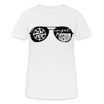 Island of Usedom Shirt - Women's Breathable T-Shirt - white - Front - AI Model Female 172 dark (172cm)