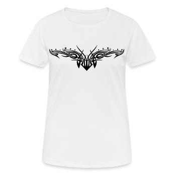 Tribal ornament, filigree style. - Women's Breathable T-Shirt - white - Front - AI Model Female 172 dark (172cm)